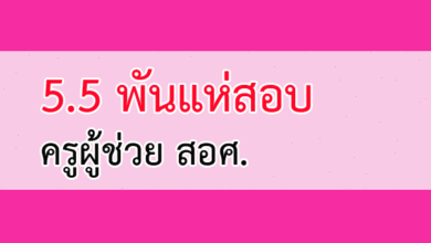 สอบครูผู้ช่วย 2558