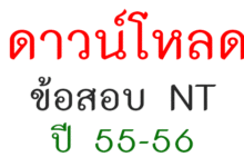 ข้อสอบ NT
