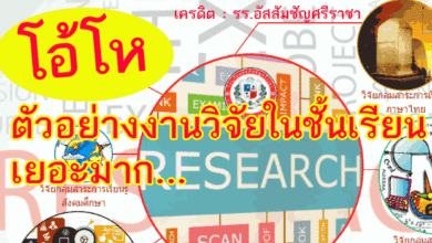วิจัยในชั้นเรียน