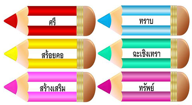 สื่อภาษาไทยสวยๆ "คำควบกล้ำ"