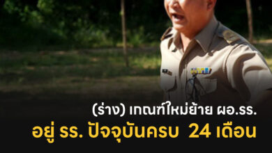 เห็นชอบ (ร่าง) หลักเกณฑ์และวิธีการย้ายผู้บริหารสถานศึกษา อยู่ในสถานศึกษาปัจจุบันไม่น้อยกว่า 24 เดือน