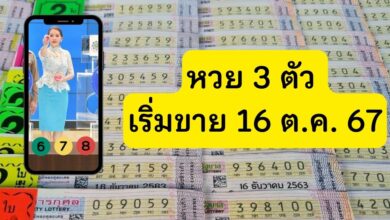 ขายหวย เลขสามหลัก งวดแรก 16 ต.ค. 67 สำนักงานสลาก ประกาศ การออกสลากกินแบ่งรัฐบาลตัวเลข 3 หลัก